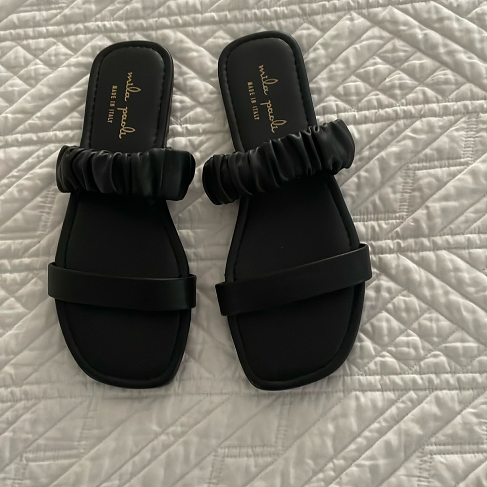 Italian leather sandals